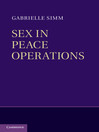 Sex in Peace Operations (eBook)